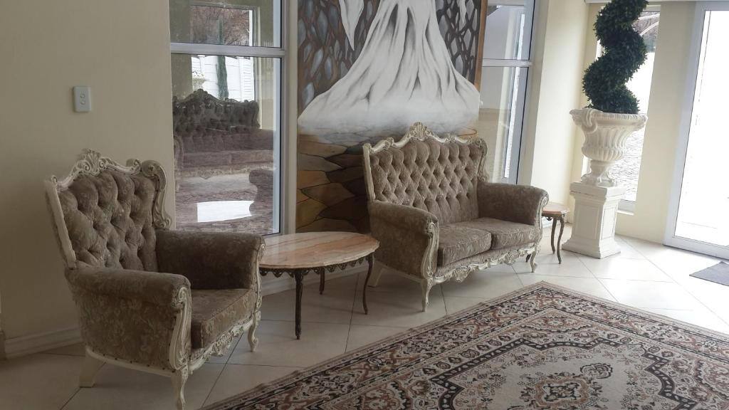 Elegant lounge at Casa Angelo